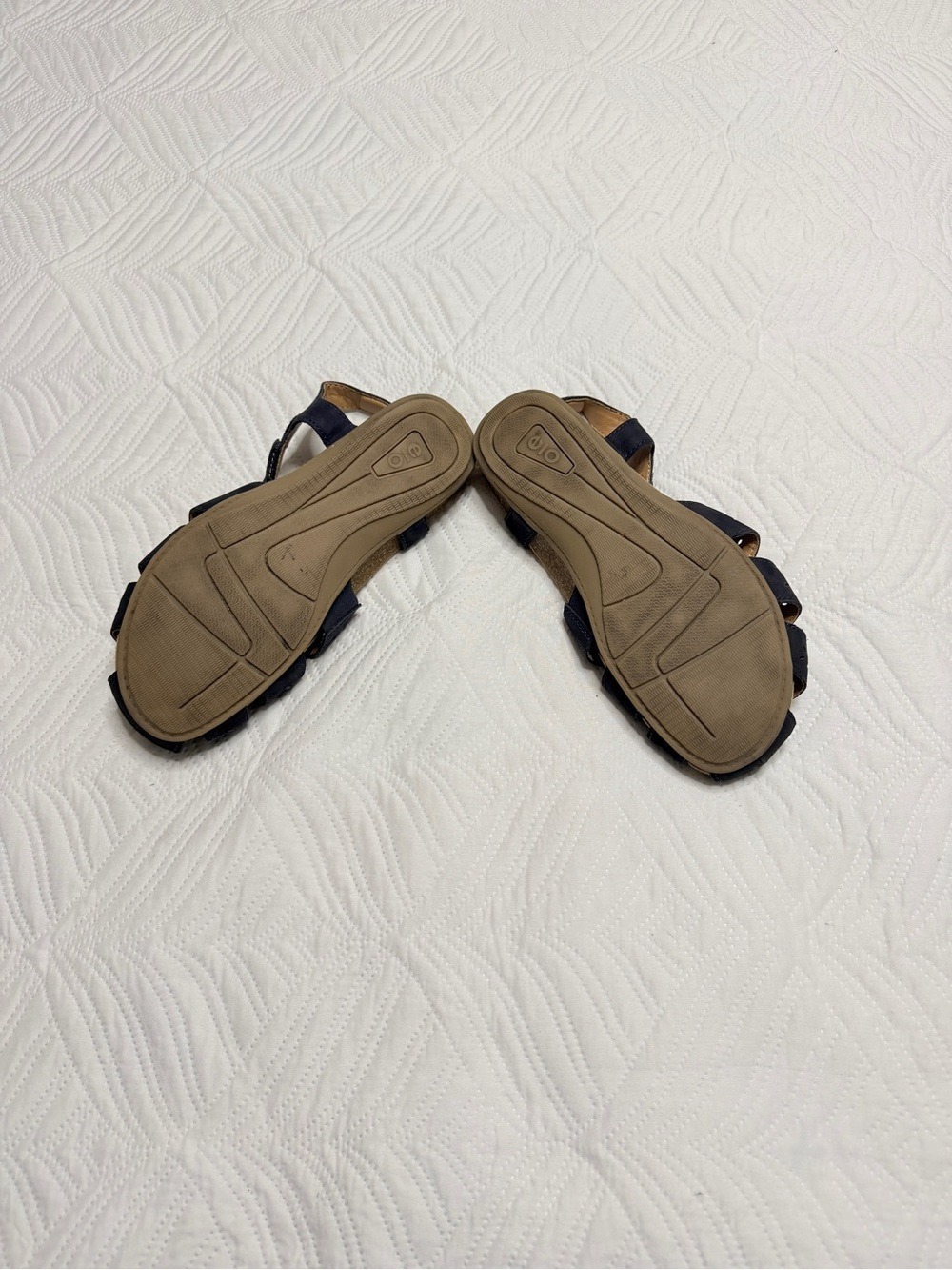 Earth Origins Berdy Women’s Blue Suede Sandals. Size 8.5 - Picture 7 of 8